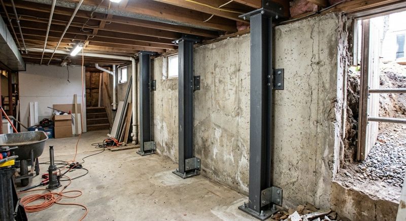 Basement Stabilization in Greenville, SC