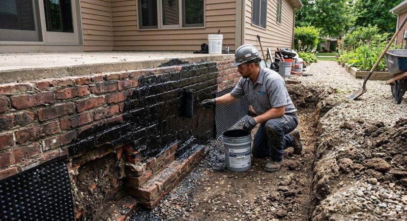 Brick Foundation Sealing in Grand Rapids, MI