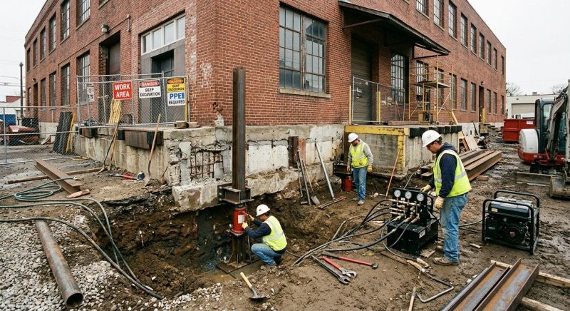 Commercial Foundation Repair in Greenville, SC