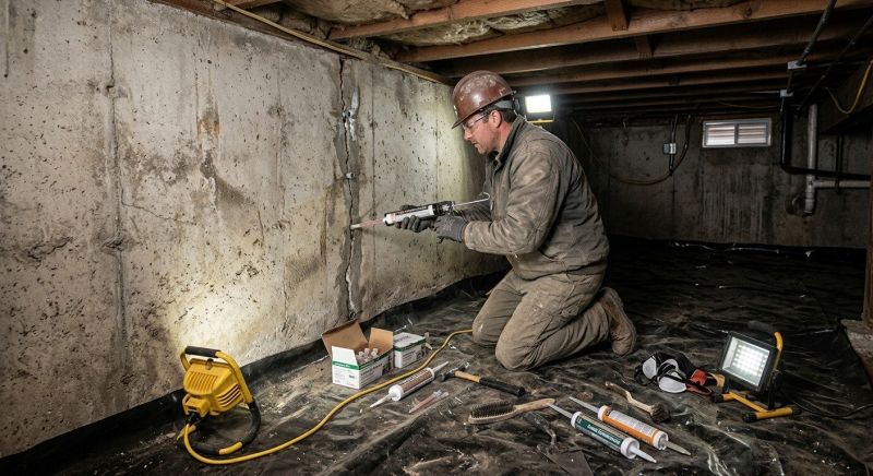 Cracked Foundation Repair in Fort Collins, CO