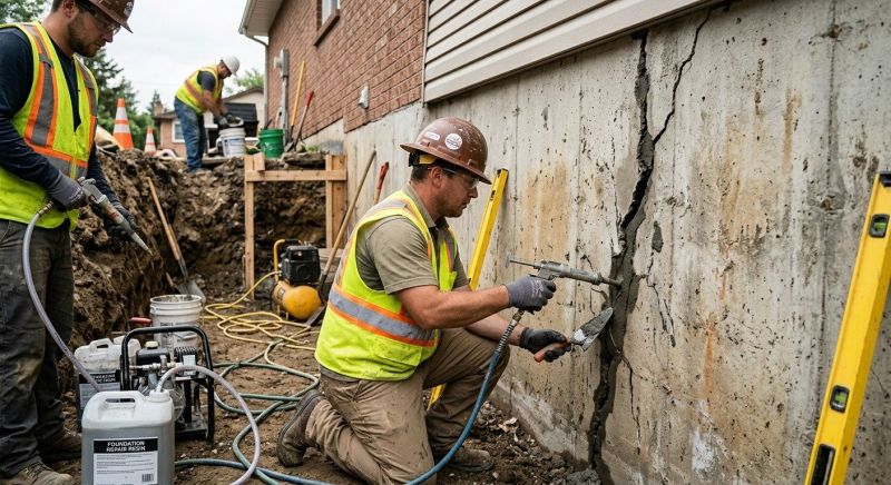 Cracked Foundation Repair in Fort Collins, CO