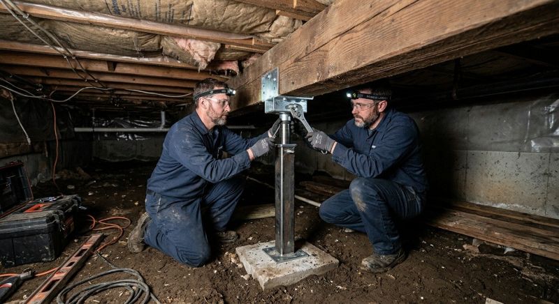 Crawl Space Leveling in Fort Collins, CO