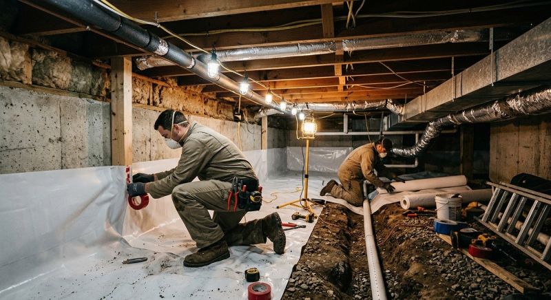 Crawl Space Leveling in Fort Collins, CO