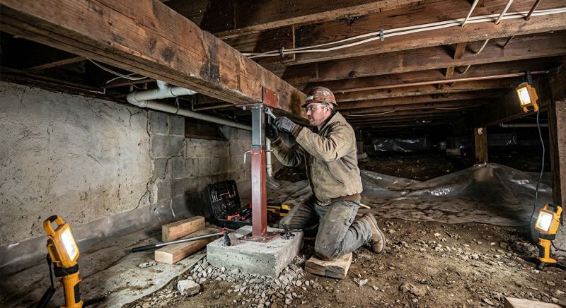 Crawl Space Leveling in Fort Collins, CO
