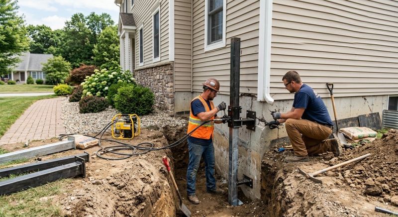 Deep Foundation Repair in Columbus, OH