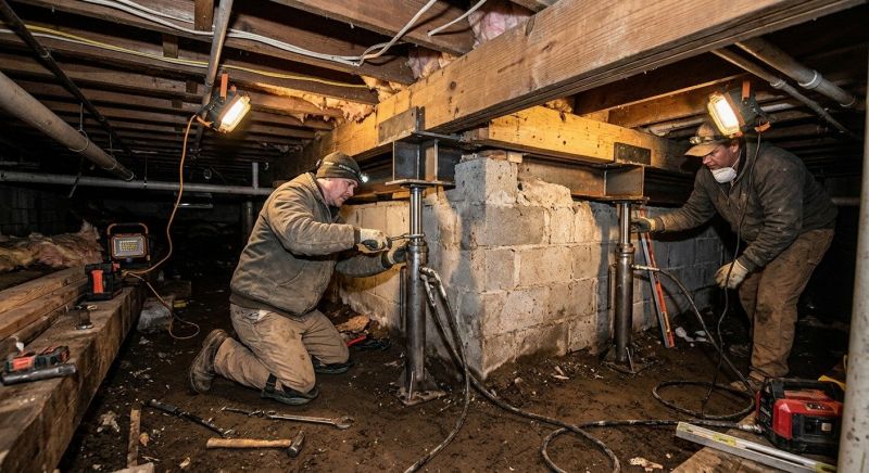 Emergency Foundation Repair in Greenville, SC