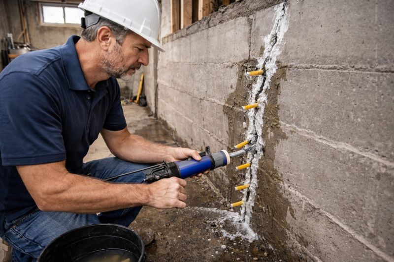 Foundation Crack Sealing in Fort Collins, CO