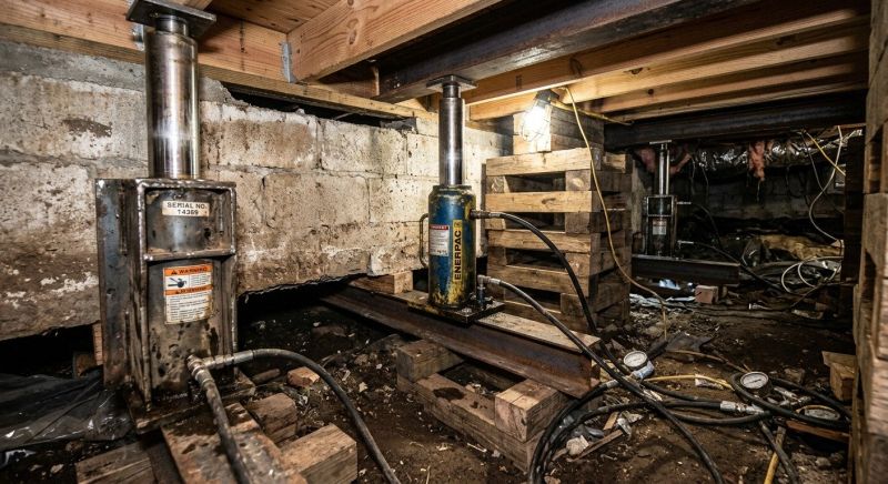 Foundation Jacking in Sarasota, FL