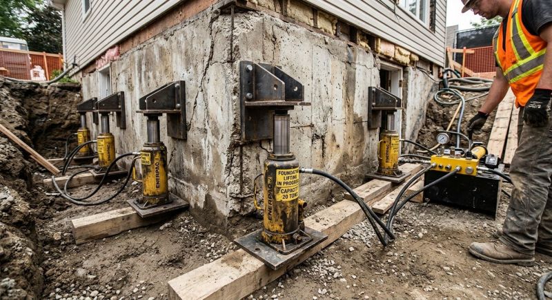 Foundation Jacking in Sarasota, FL