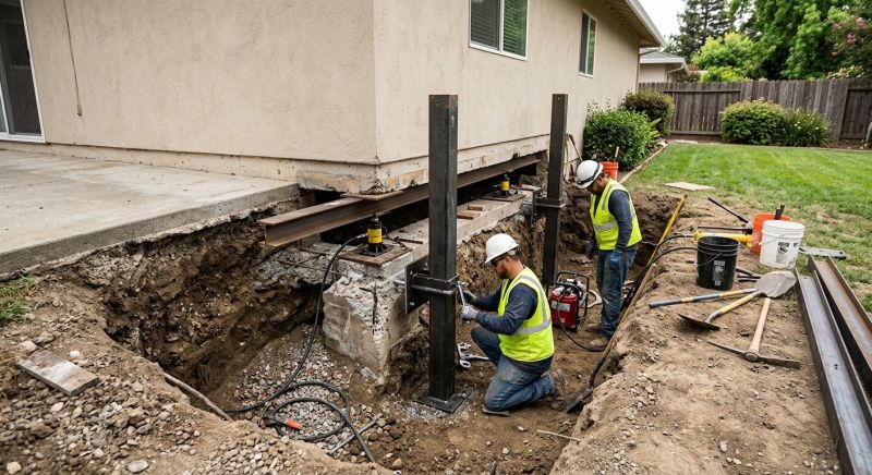 Foundation Pier Repair in Fort Collins, CO