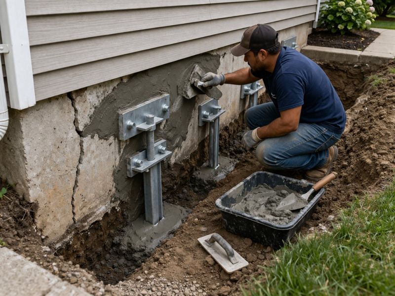 Foundation Pier Repair in Fort Collins, CO
