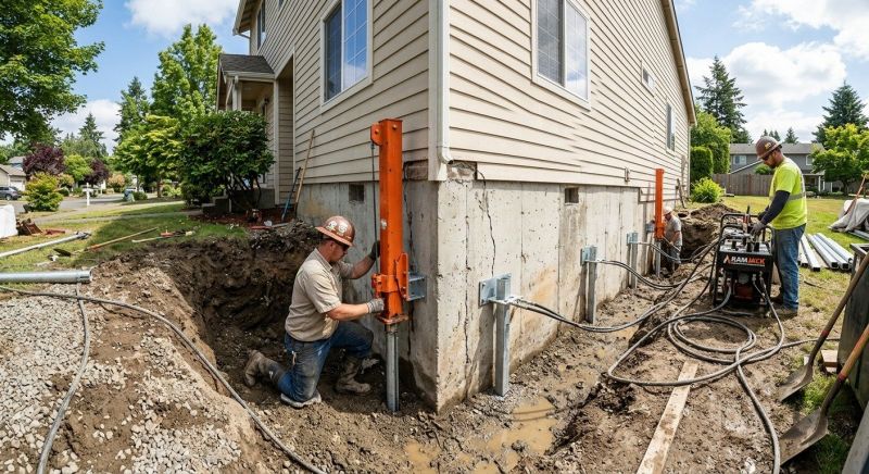 Foundation Pier Repair in Columbus, OH
