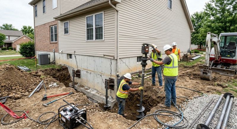 Foundation Settlement Repair in Sarasota, FL