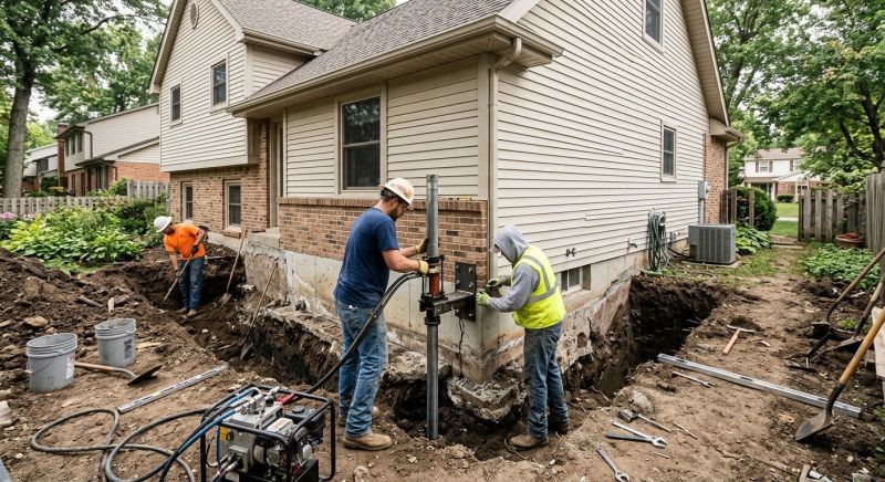 Foundation Settlement Repair in Sarasota, FL