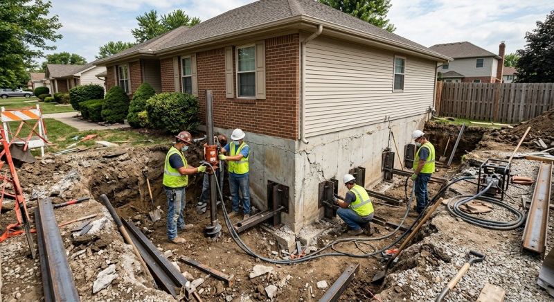 Foundation Structural Repair in Greenville, SC