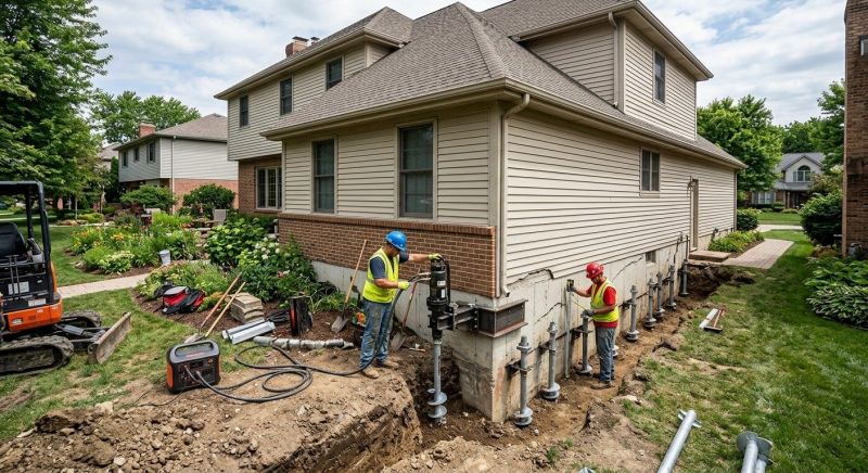 Helical Piers Installation in Sarasota, FL