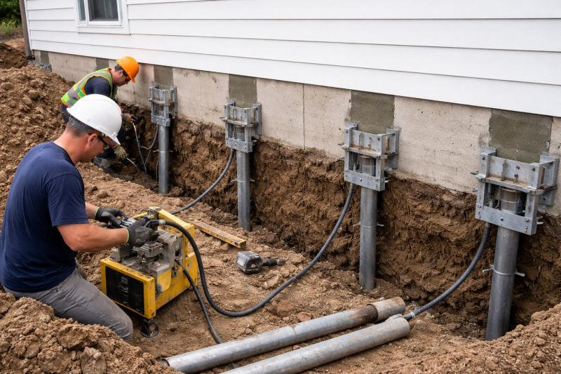 Helical Piers Installation in Sarasota, FL