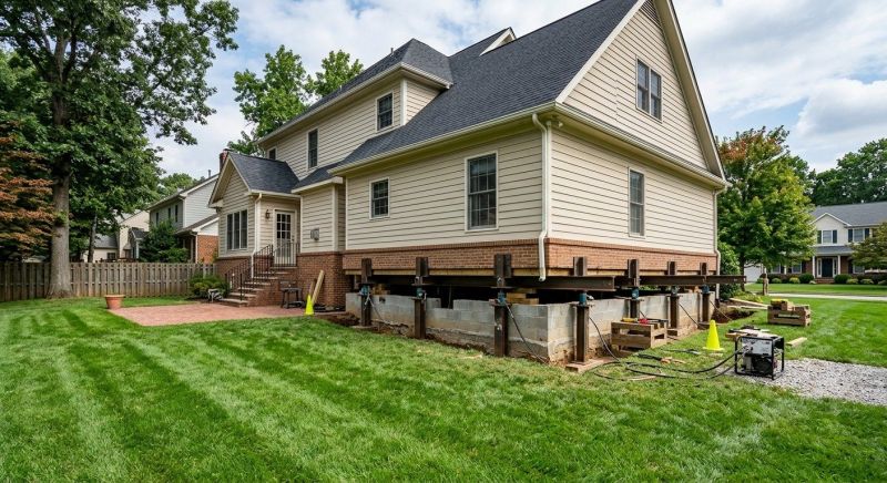 House Foundation Leveling in Columbus, OH
