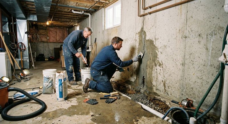 Leaking Basement Repair in Fort Collins, CO