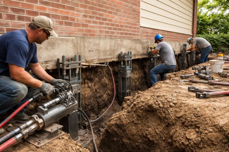 Slab Foundation Repair in Greenville, SC