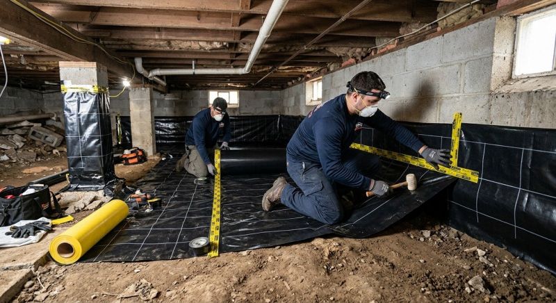 Vapor Barrier Installation in Fredericksburg, VA