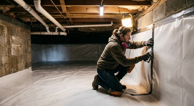 Vapor Barrier Installation in Fort Wayne, IN