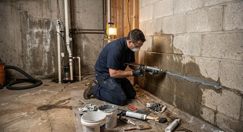 Wet Basement Repair in Montgomery, AL